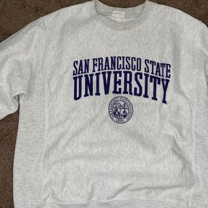 Champion brand SFSU crewneck